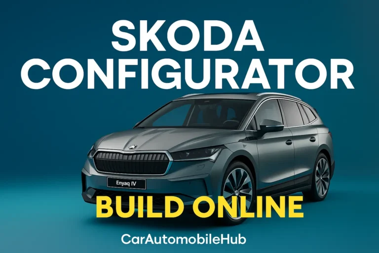 Skoda Konfigurator 2025 – Build Your Perfect Škoda Online Skoda Konfigurator