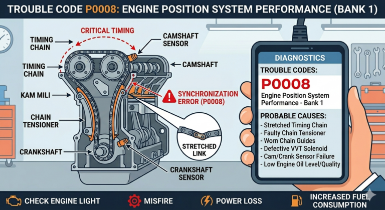 P0008 Code: Symptoms, Causes, and Costly Mistakes to Avoid P0008 code